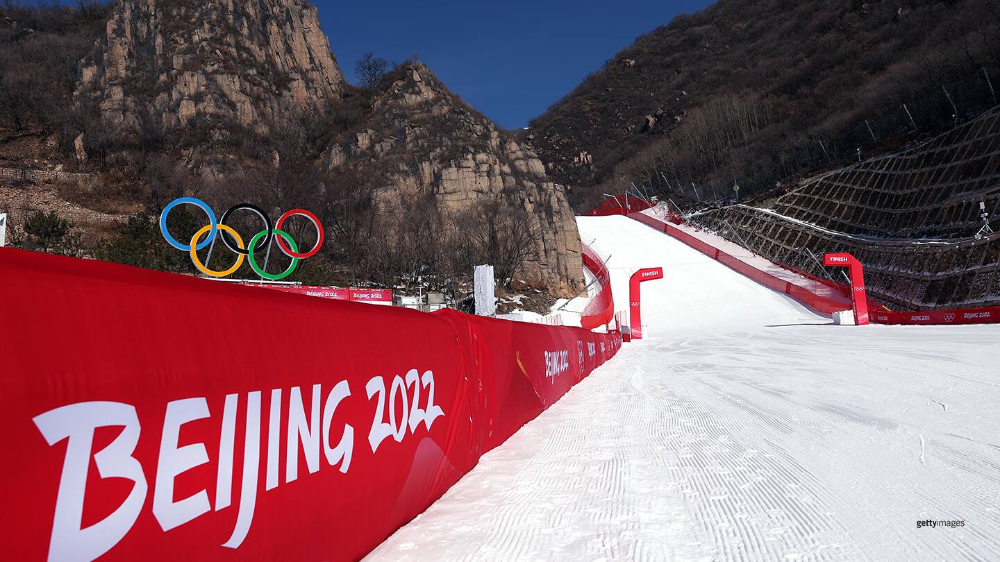 Team USA Alpine Men Get First Look At 2022 Olympic Downhill Course